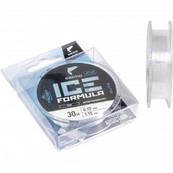 Леска монофильная зимняя SALMO ELITE ICE FORMULA CLEAR 030/020 Леска монофильная зимняя SALMO ELITE ICE FORMULA CLEAR 030/020